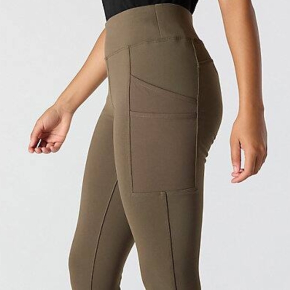Carhartt Pants - Olive High-Waisted Women's Pants